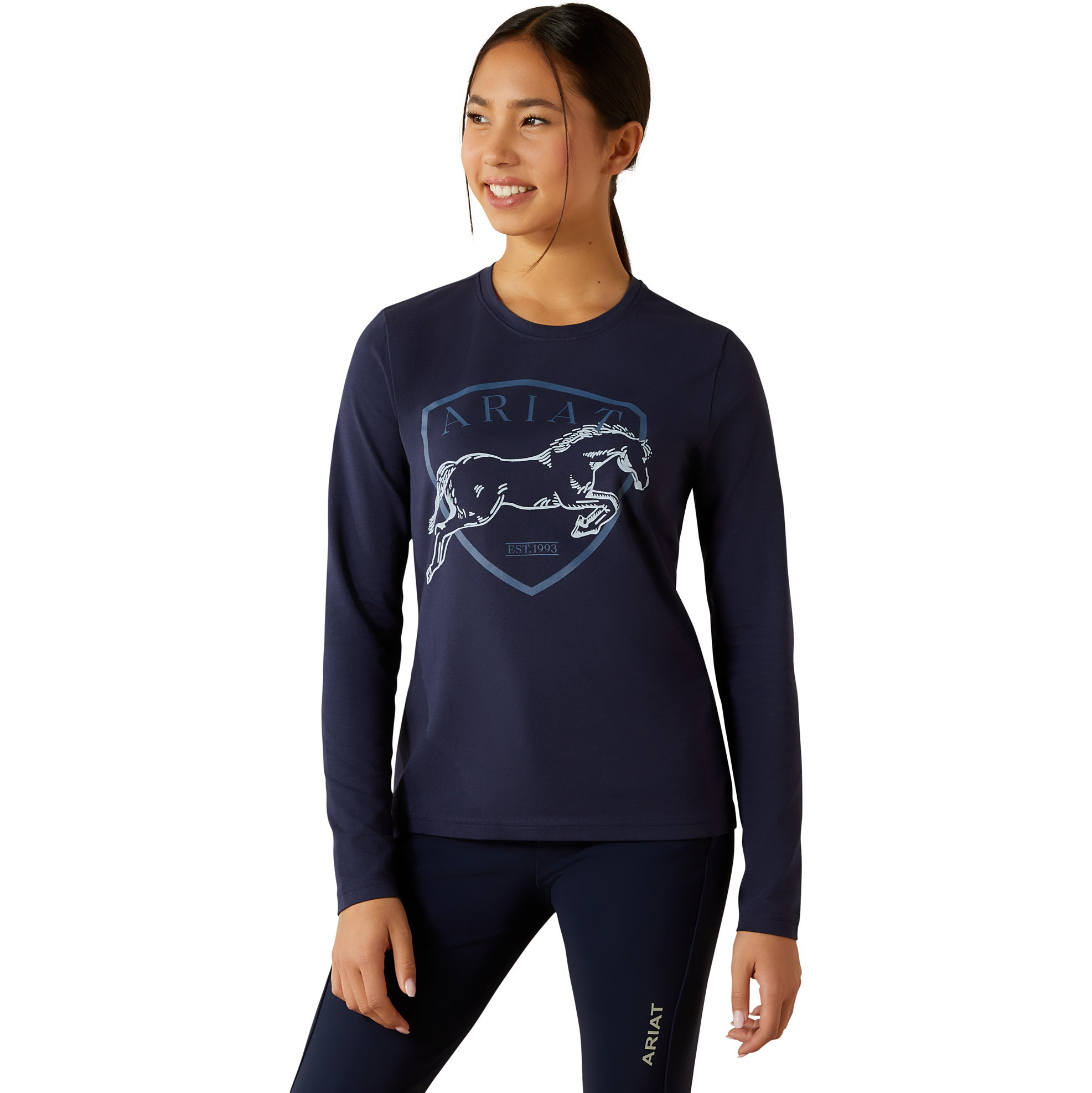 2025 Ariat Junior Liberty Jump T-Shirt 10062565 - Navy
